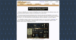 Desktop Screenshot of manybass.com